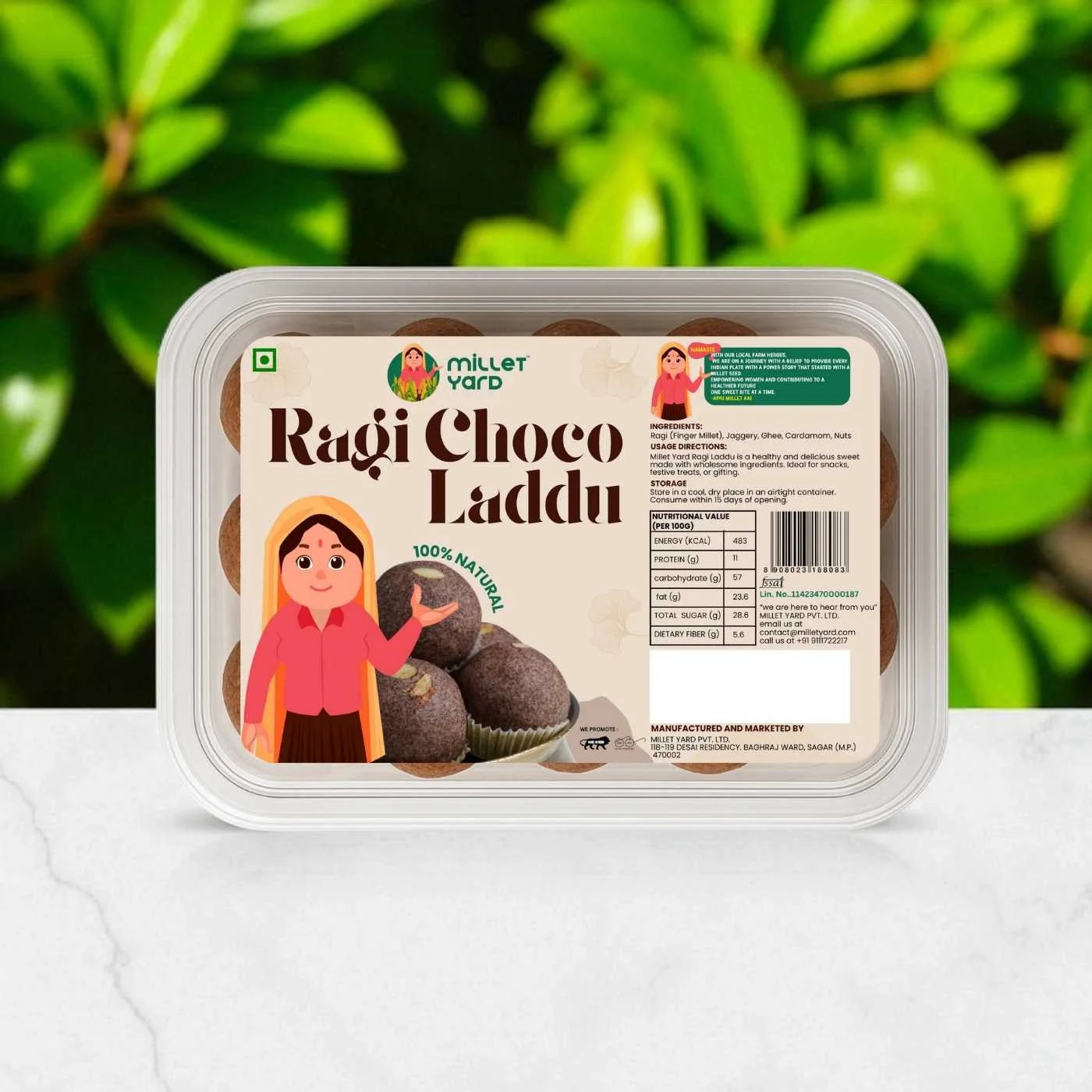 Nutritious Ragi Laddoo – Healthy Millet Sweet with Jaggery & Ghee