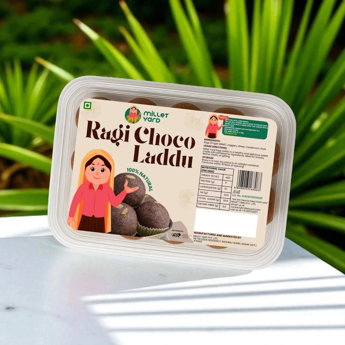 Nutritious Ragi Laddoo – Healthy Millet Sweet with Jaggery & Ghee
