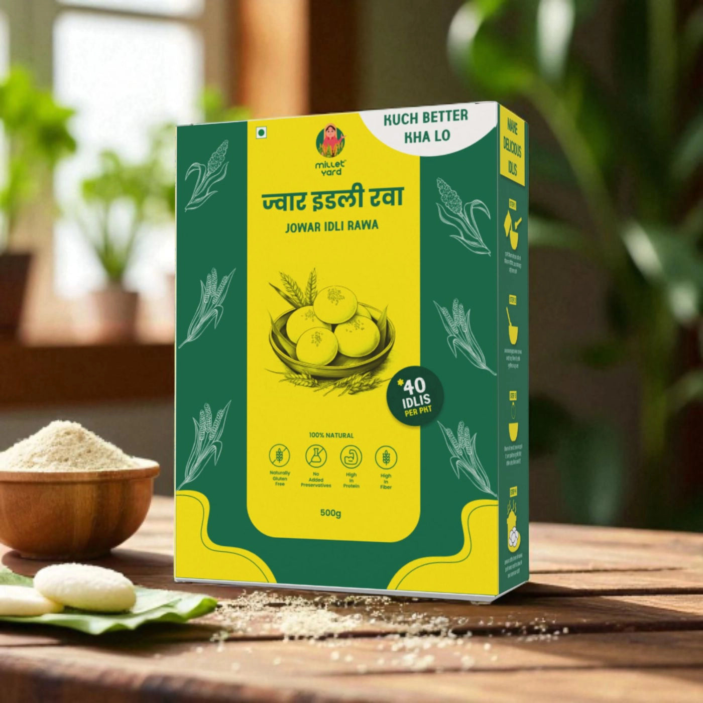 Jowar Idli Rawa – Wholesome Sorghum Rawa