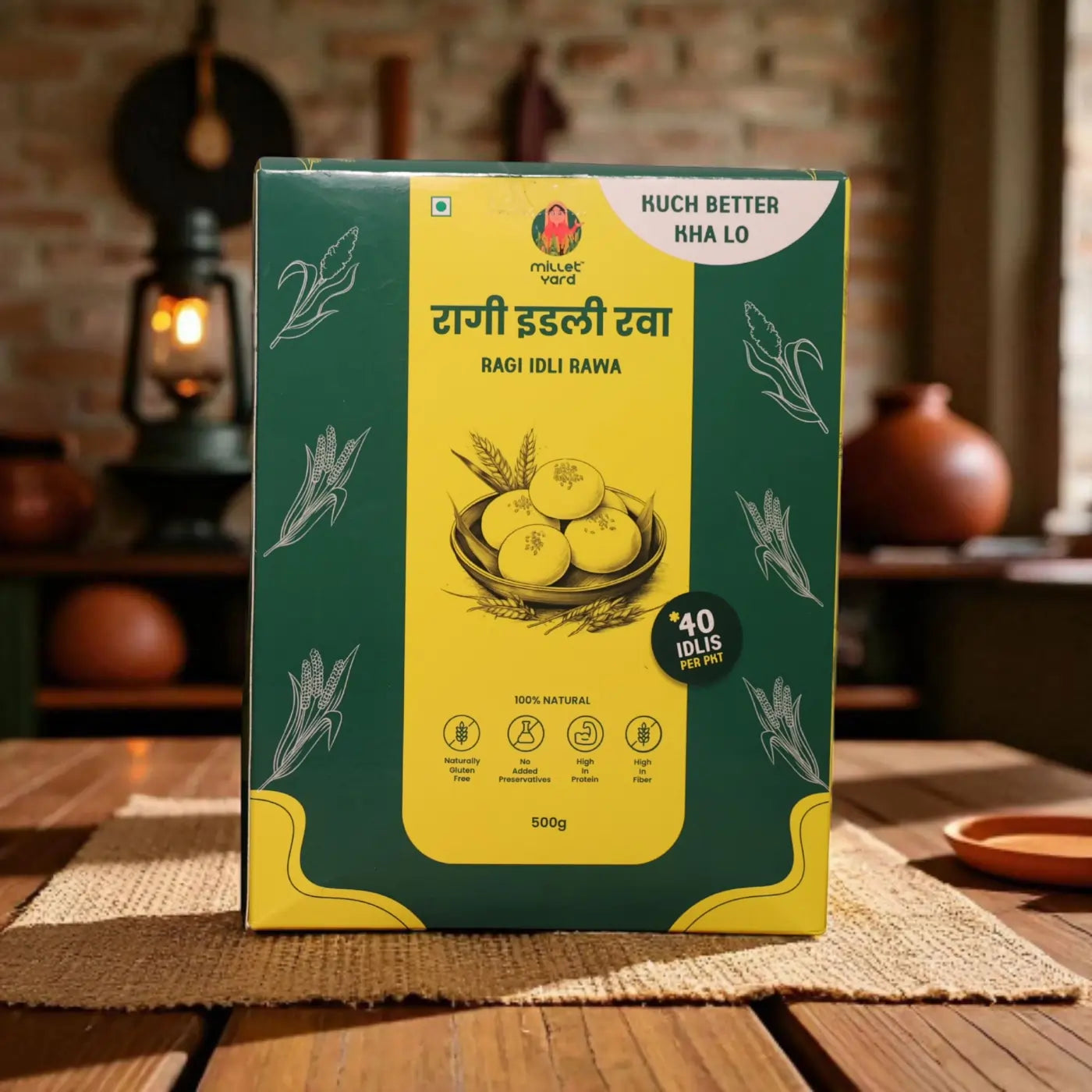 Ragi Idli Rawa – Healthy Finger Millet Rawa