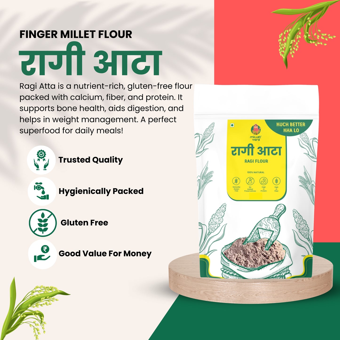 Ragi Flour – Nutritious Finger Millet Flour