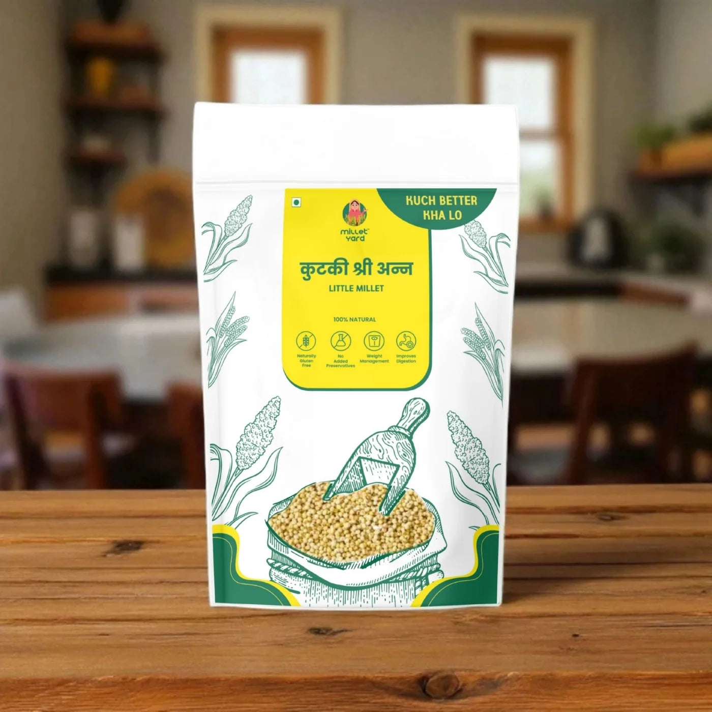 Unpolished Little Millet – Whole Kutki Grains