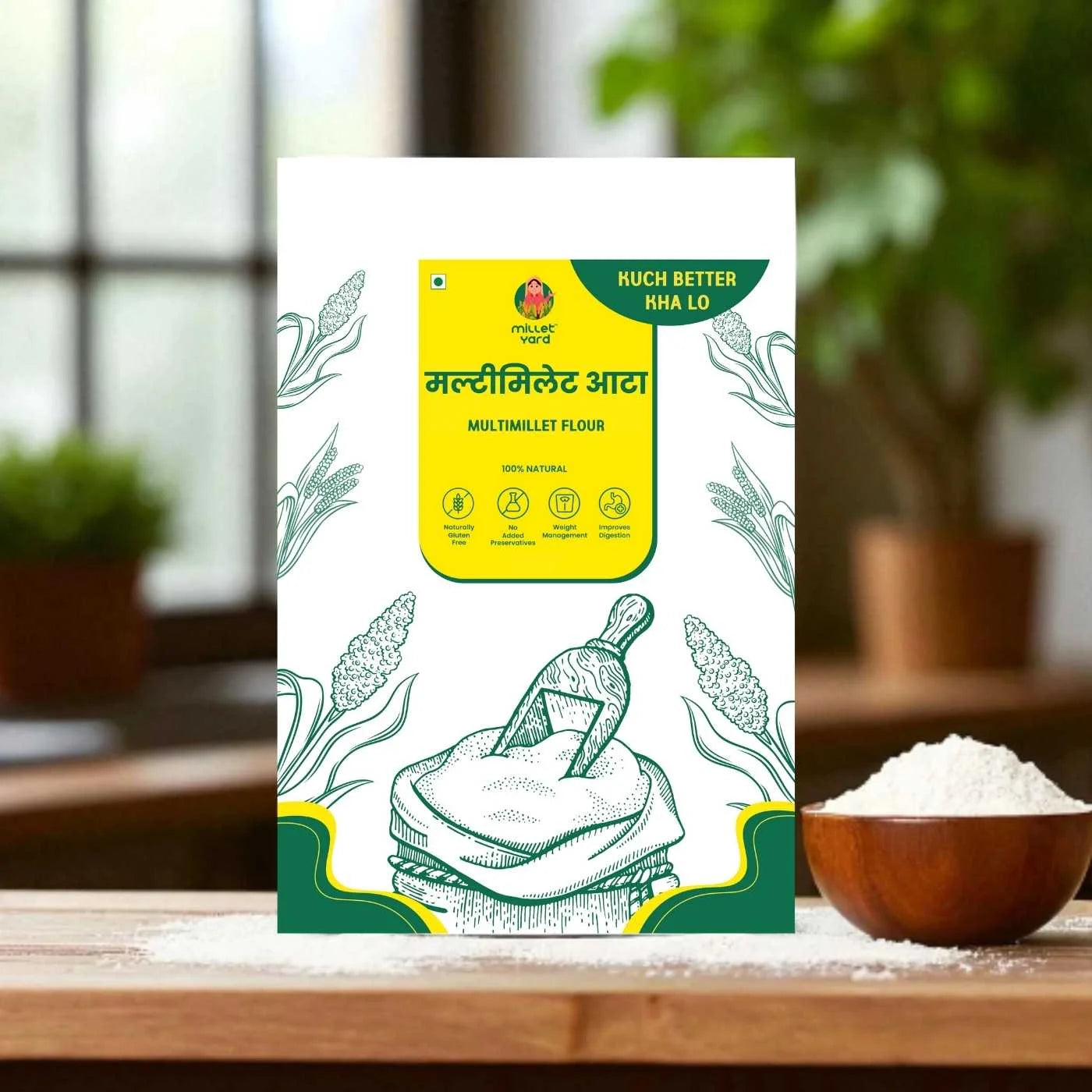 Multi-Millet Flour – Wholesome Blend of Nutritious Millets