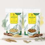Millet Yard Millets 1 kg Natural Grains Combo Pack of 2 |  Kodo 500g, Little 500g | Nutrient Powerhouse, High Protein & 100% More Fibre Mixed Millet (1 kg, Pack of 2)