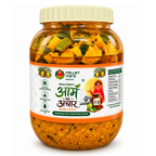 Millet Yard Premium Traditional Aam Ka Achaar ( Mango Pickle) – Authentic Indian Homemade Style Mango Pickle | 1 kg
