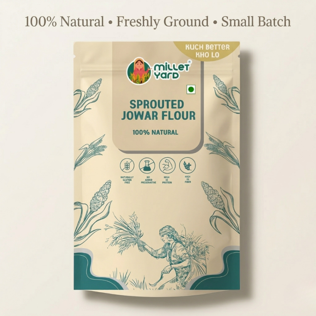 Sprouted Jowar Flour – Wholesome Sorghum Flour