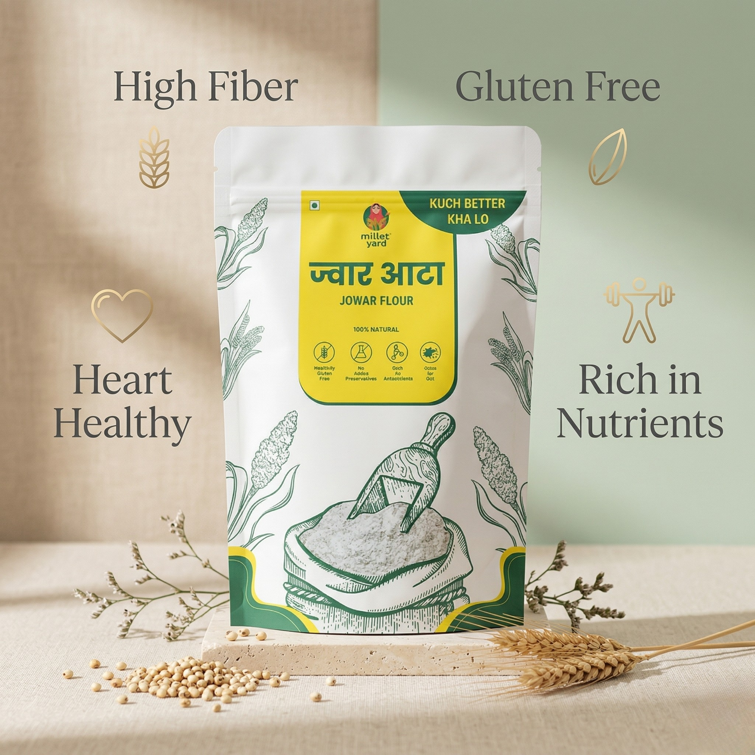 Jowar Flour – Wholesome Sorghum Goodness
