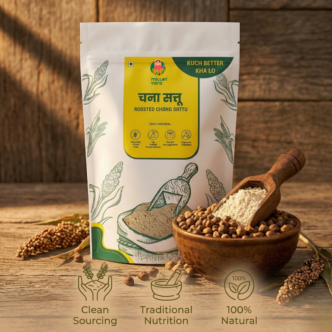 Roasted Chana Sattu – Nutritious Protein-Rich Flour