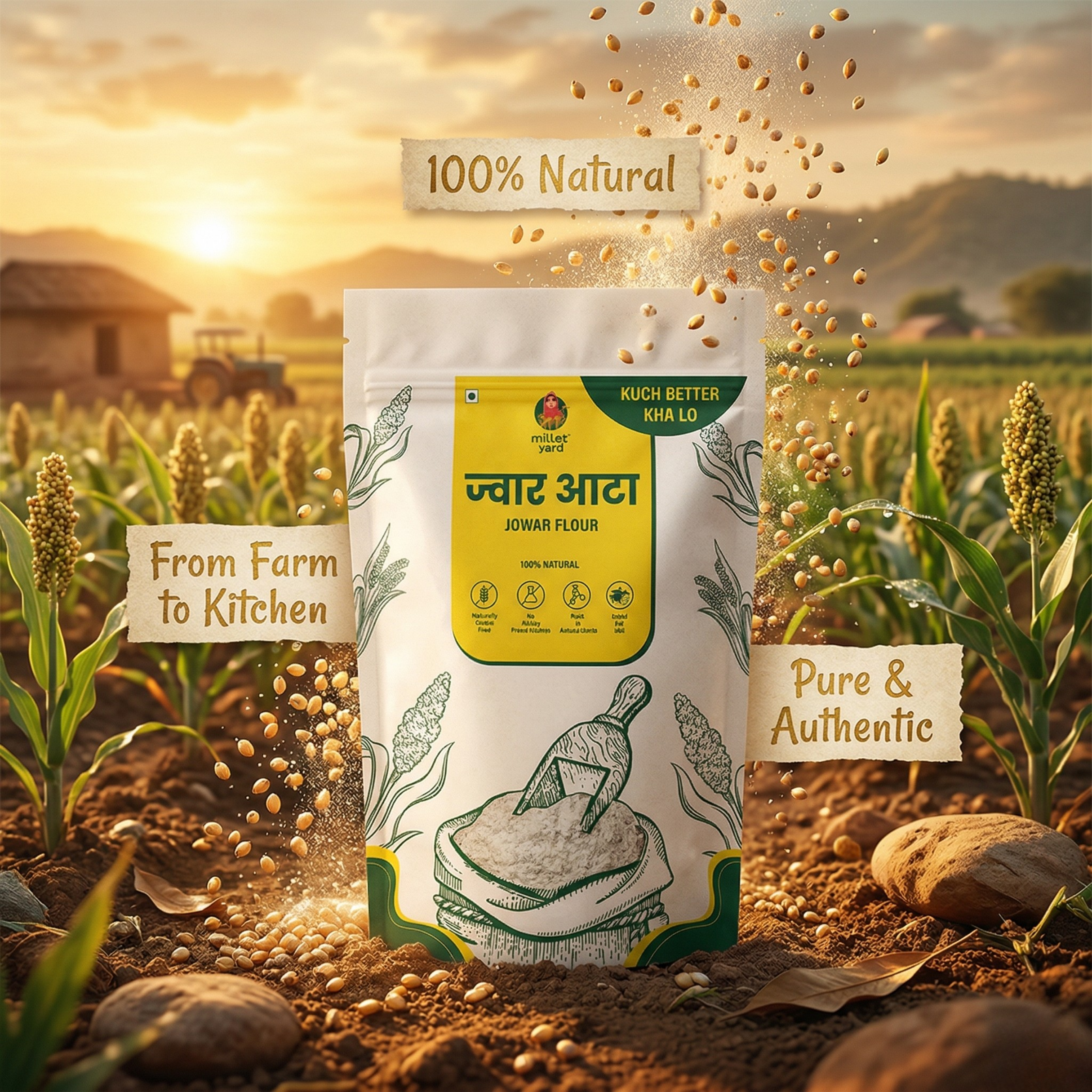 Jowar Flour – Wholesome Sorghum Goodness