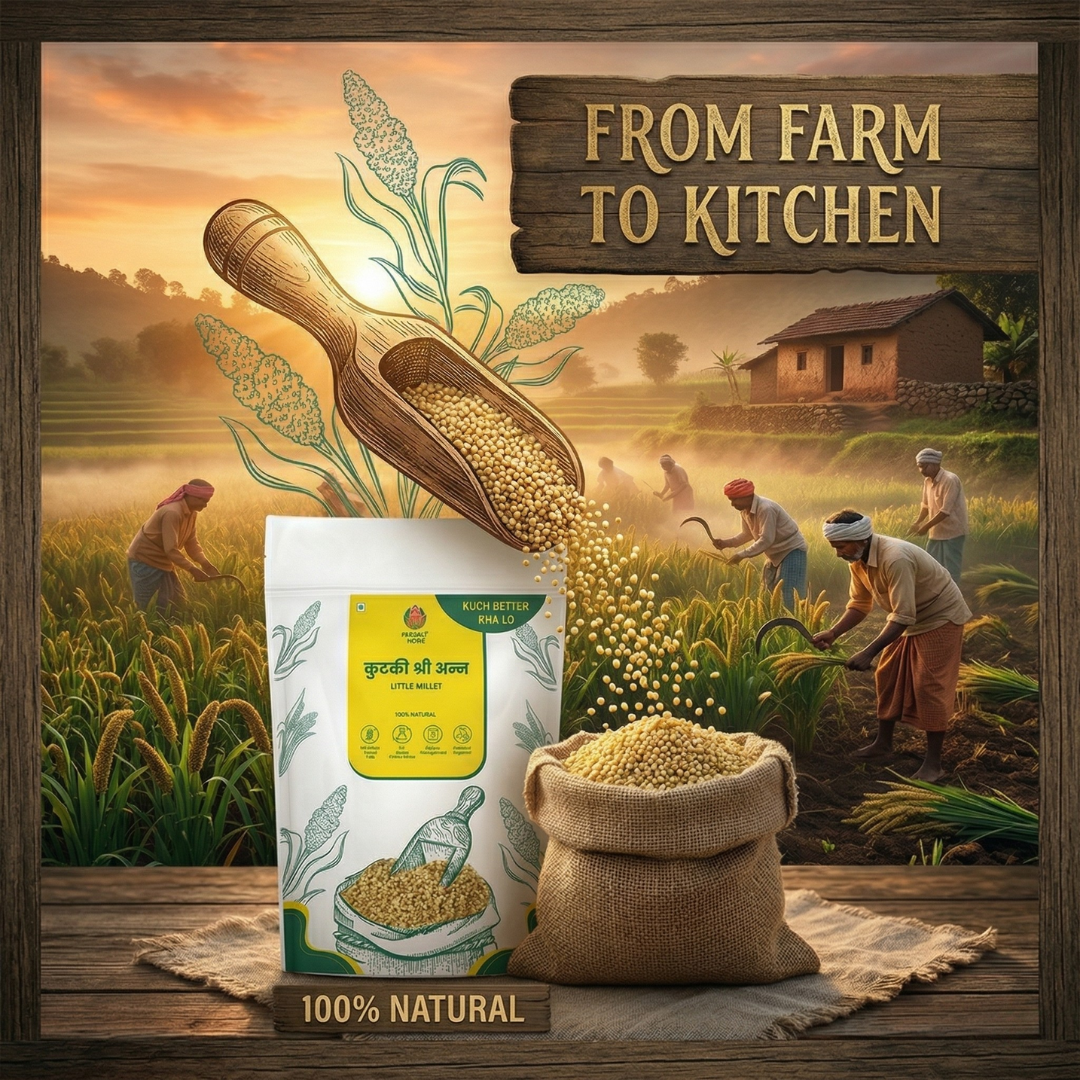 Unpolished Little Millet – Whole Kutki Grains