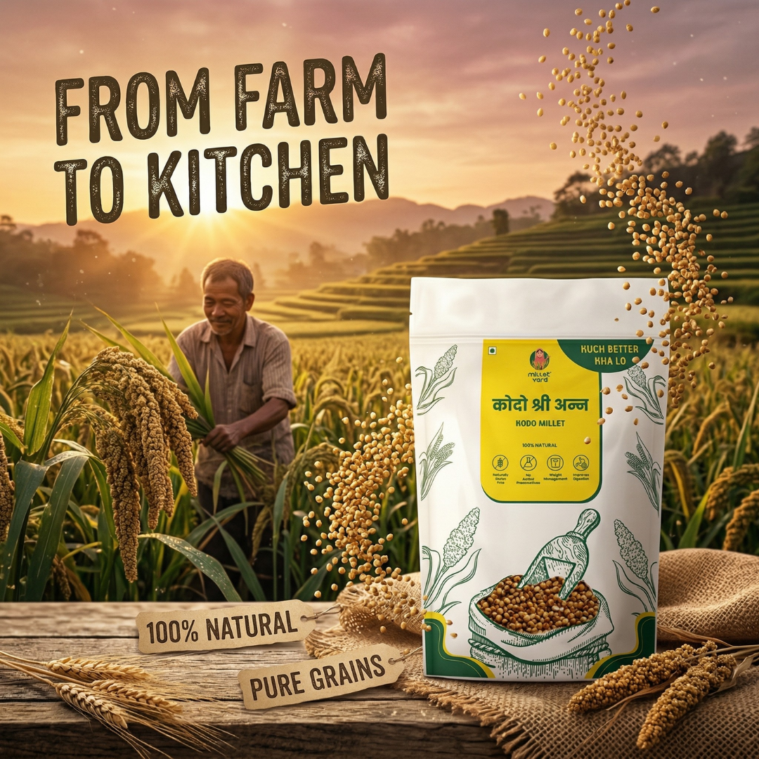 Unpolished Kodo Millet – Whole Grain Goodness