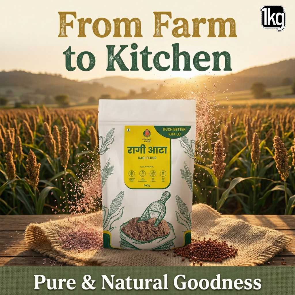 Ragi Flour 1 kg – Nutritious Finger Millet Flour