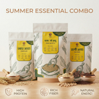 Summer Essential Combo – Jowar, Ragi & Chana Jau Sattu (500g each)
