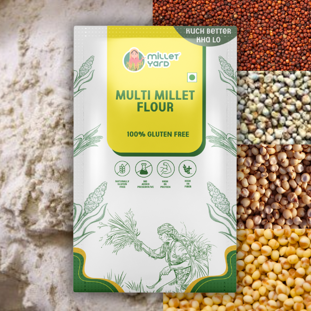 Multi-Millet Flour – Wholesome Blend of Nutritious Millets