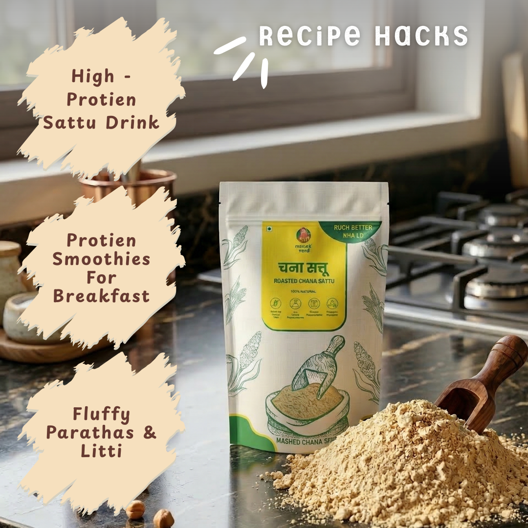 Roasted Chana Sattu – Nutritious Protein-Rich Flour