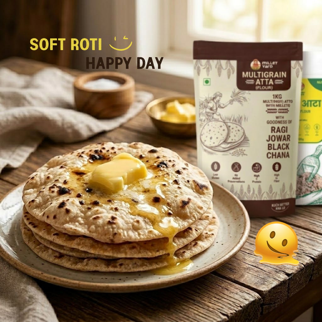 The Daily Fortify Duo – Multigrain Flour (1kg) & Ragi Flour (1kg)