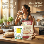 Energy Booster Combo – Wholesome Multigrain Flour (1 kg) + Chana Jau Sattu (400 gm)