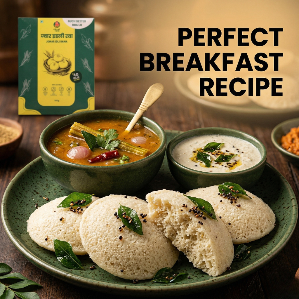 Jowar Idli Rawa – Wholesome Sorghum Rawa