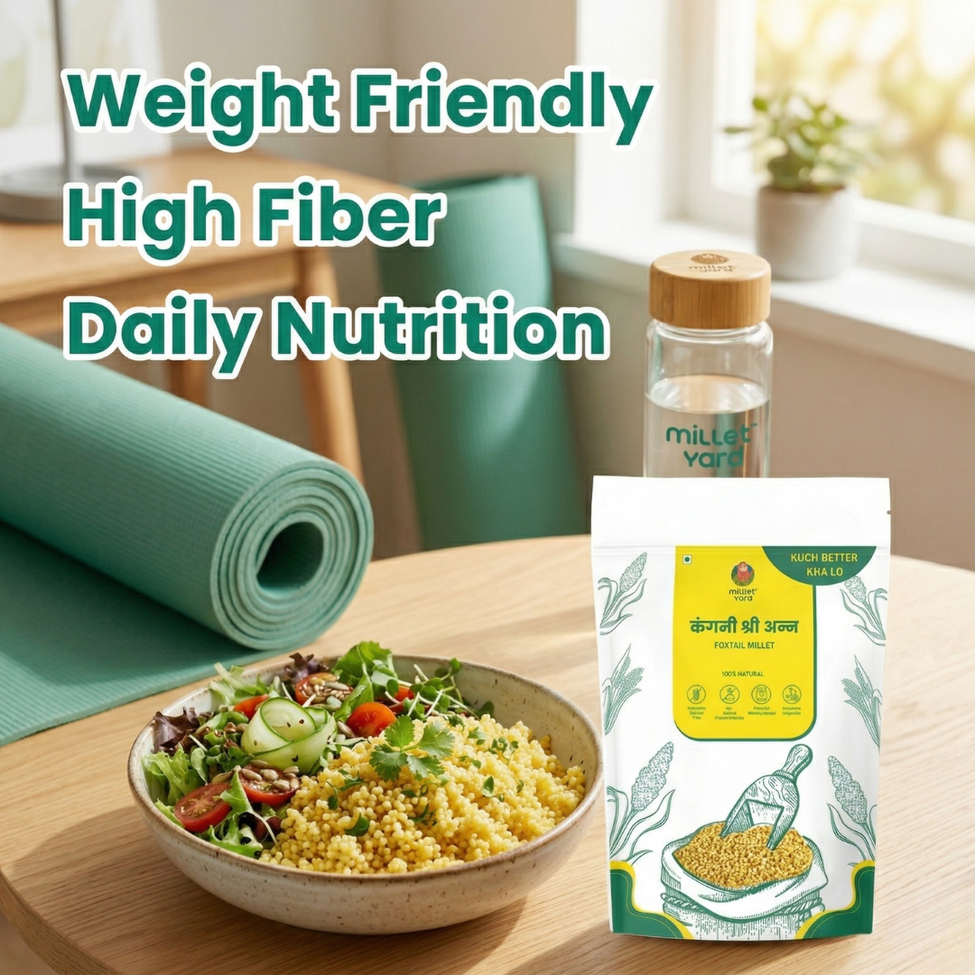 Unpolished Foxtail Millet 500 GM – Whole Grain Goodness