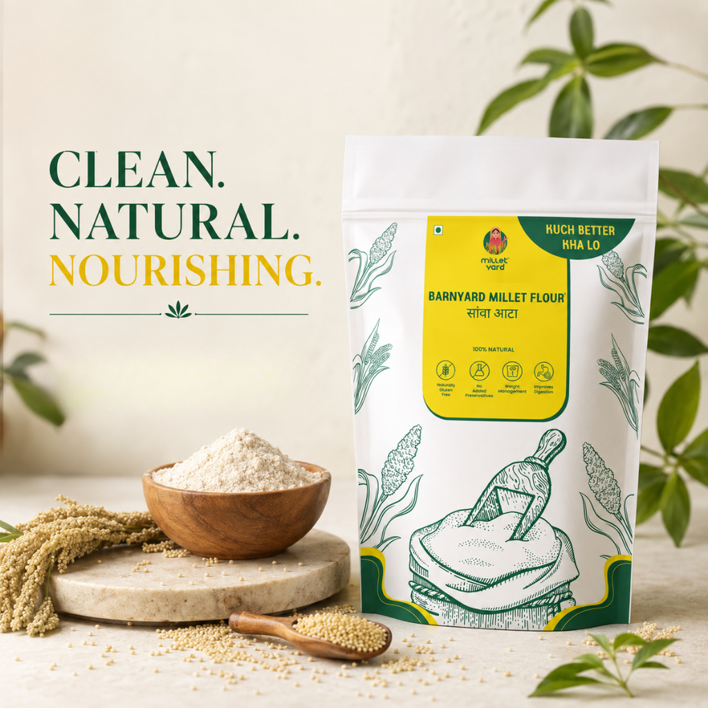 Barnyard Millet Atta | 100% Natural & Freshly Ground Barnyard Millet Flour