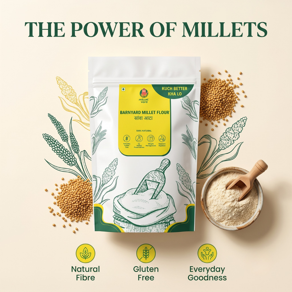 Barnyard Millet Atta | 100% Natural & Freshly Ground Barnyard Millet Flour