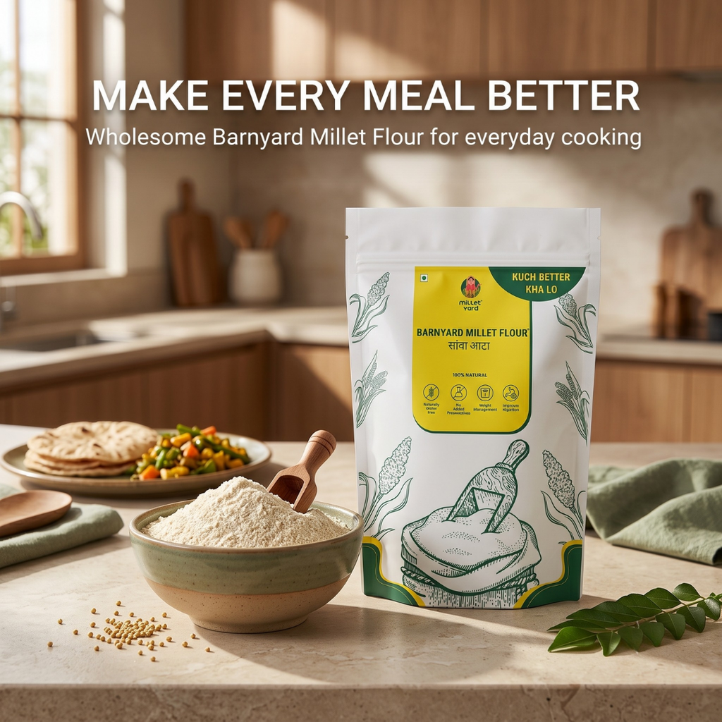 Barnyard Millet Atta | 100% Natural & Freshly Ground Barnyard Millet Flour