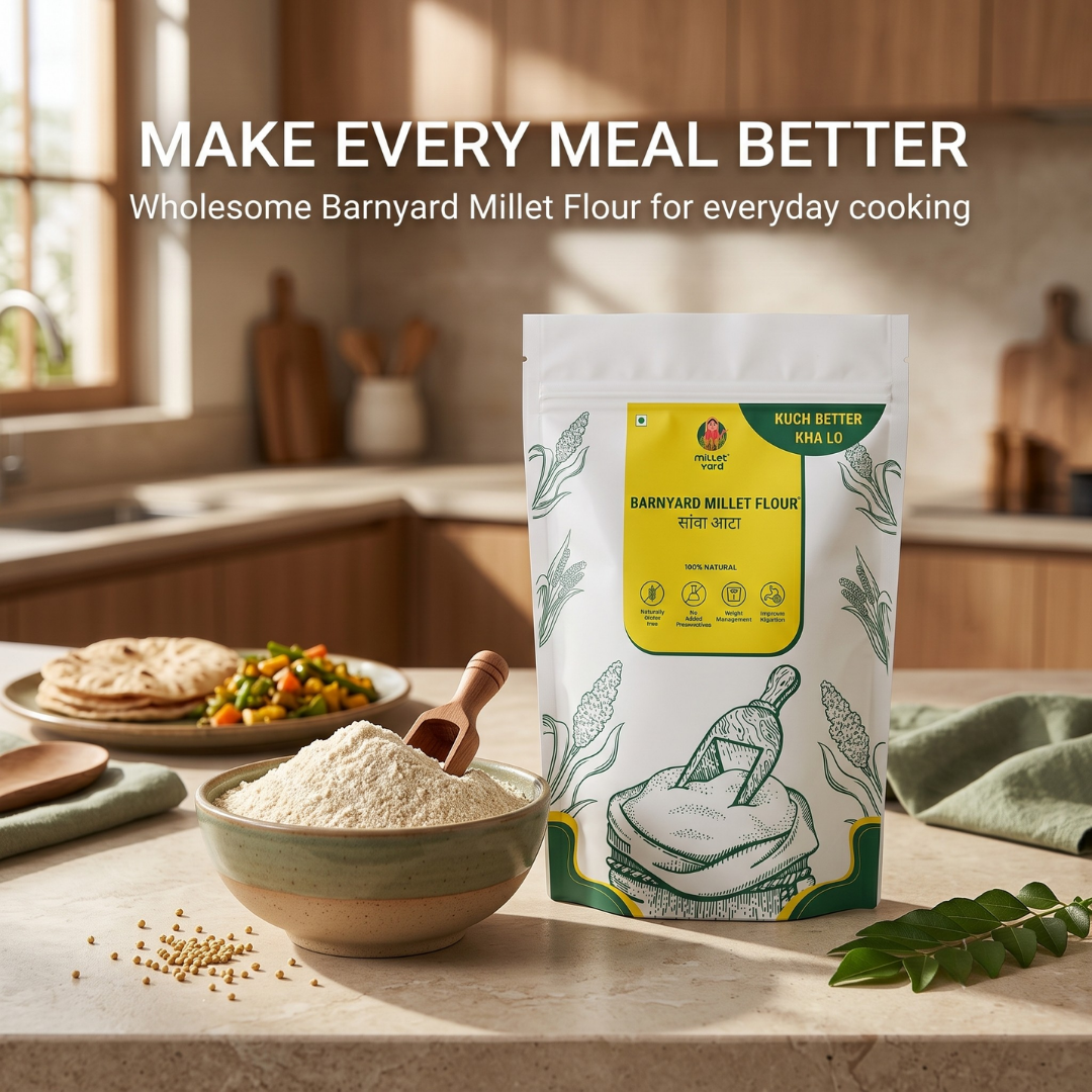 Barnyard Millet Atta | 100% Natural & Freshly Ground Barnyard Millet Flour