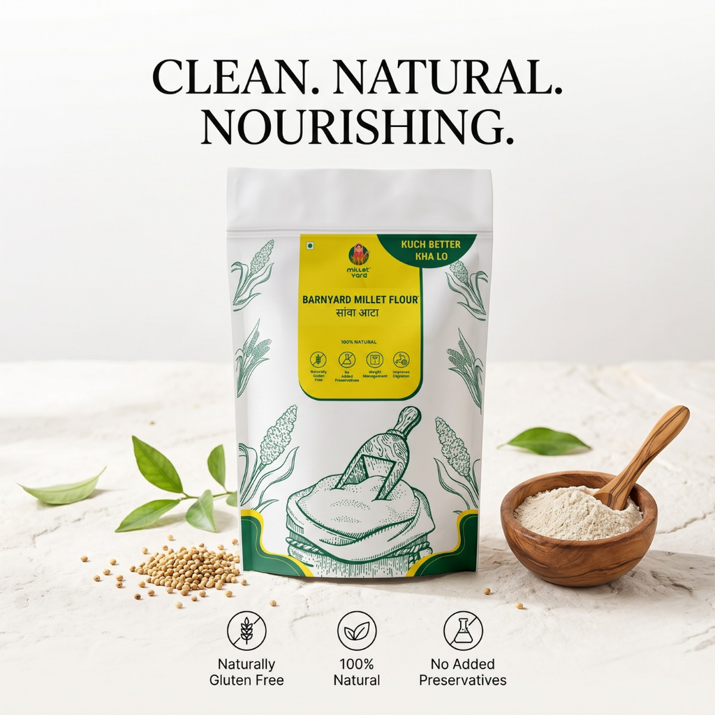 Barnyard Millet Atta | 100% Natural & Freshly Ground Barnyard Millet Flour