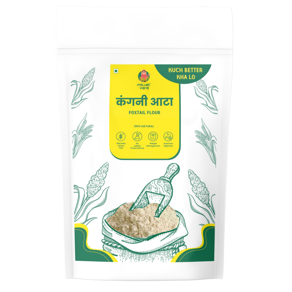 Millet Yard Foxtail Millet Atta| Pack of 2