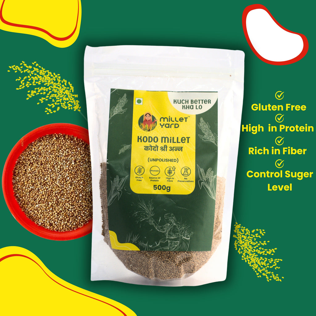 Unpolished Kodo Millet – Whole Grain Goodness