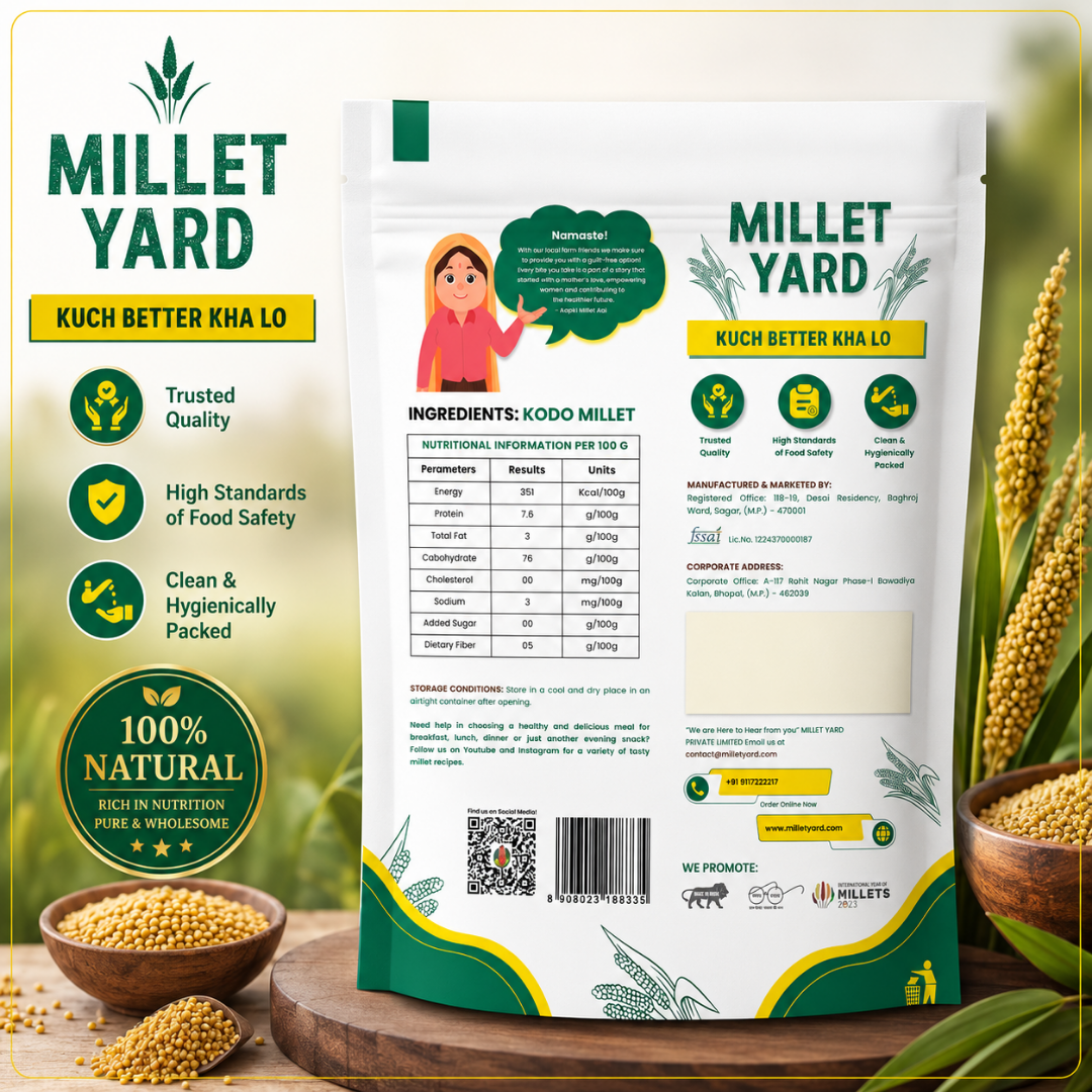 Unpolished Kodo Millet