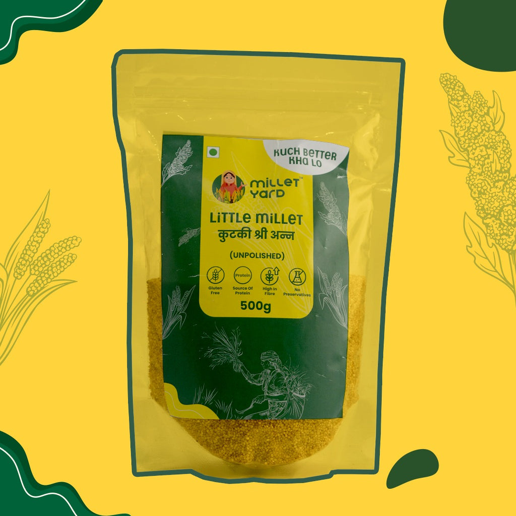 Unpolished Little Millet – Whole Kutki Grains